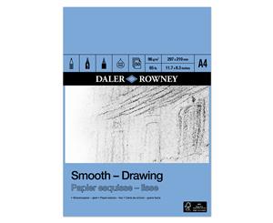 Daler Rowney Series A Drawing Pad 96gm A4 50s (Pad)