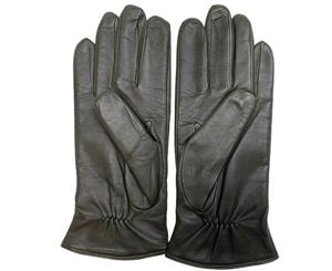 Dents Women's Tweed Abraham Moon Herringbone Gloves - Fennel/Spruce