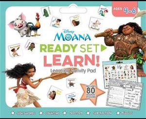 Disney Moana  Ready Set Learn! Activity Pad