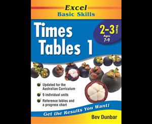 Excel Times Table 1  Excel Maths Years 2-3 Ages 7-9