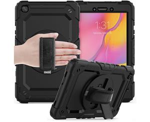 FLEXII GRAVITY Taipan Rugged Case For Galaxy Tab A 8.0-INCH (2019 SM-T290/T295)- BLACK