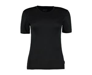 Gamegear Ladies Cooltex Short Sleeved T-Shirt / Ladies Sportswear (Black) - BC428