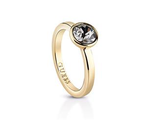 Guess womens Alloy Zircon gemstone ring size 12 UBR83018-52