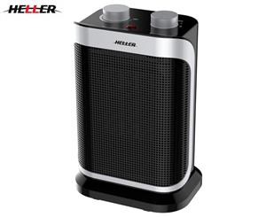 Heller 1500W Ceramic Oscillating Fan Heater - Black