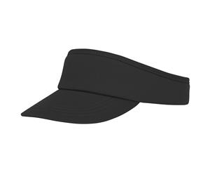 Hera Unisex Sun Visor (Solid Black) - PF2800