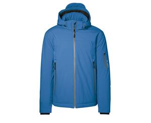 Id Mens Winter Water Resistant Regular Fitting Soft Shell Jacket (Blue) - ID372