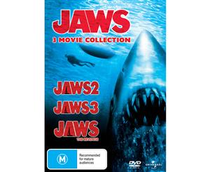 Jaws 2 / Jaws 3 / Jaws The Revenge DVD Region 4