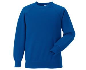 Jerzees Schoolgear Childrens Raglan Sleeve Sweatshirt (Pack Of 2) (Bright Royal) - BC4372