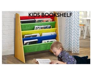 Kids Children Bookcase Book Magazine Shelf