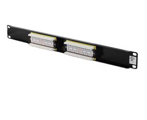 Konix 12 Port CAT6 Patch Panel ( UL Listed )