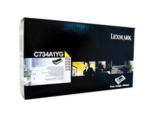 Lexmark C734 Yellow Toner Cartridge