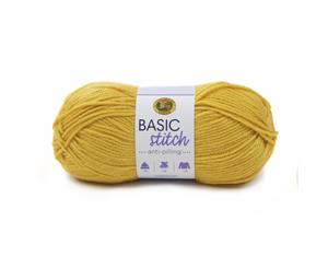 Lion Brand Yarn - Basic Stitch Anti-Pilling - Mustard 100g