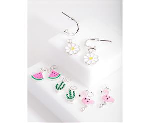 Lovisa Kids Silver Tropical Make Your Own Earring