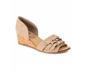 Lucca Lane Womens Saddie Suede Closed Toe Casual Espadrille Sandals