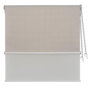 Markisol 210 x 240cm Hilton Indoor Day and Night Roller Blind - Quartz