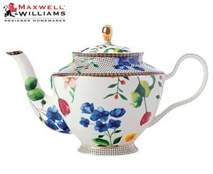 Maxwell & Williams Teas & C's Contessa Teapot with Infuser 1L White