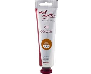 Mont Marte Oil Paint 100ml Tube - Raw Sienna