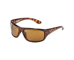 Mustad Hank Parker Polarized Sunglasses-Tortoise Frame with Amber Lens-HP100A-3