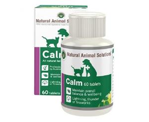 Natural Animal Solutions Calm 100ml / 60 Tabs