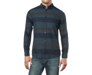 Noize Mens Cotton Flannel Button-Down Shirt