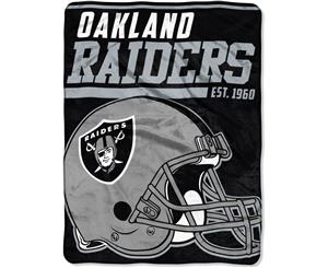 Northwest NFL Oakland Raiders Micro Blanket 150x115cm - 150x115cm - Multi