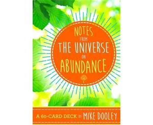 Notes from the Universe on Abundance  A 60-Card Deck