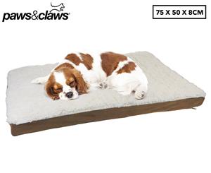 Paws & Claws 75x50cm Orthopedic Pet Bed