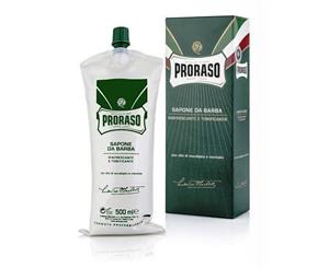 Proraso Shaving Cream Tube 500Ml - Refreshing And Toning