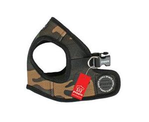 Puppia Soft Vest Harness Camo