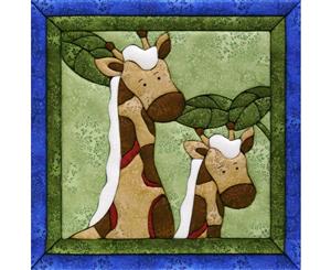 Quilt-Magic No Sew Wall Hanging Kit - Giraffe