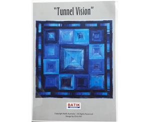 Quilting Sewing Quilt Pattern TUNNEL VISION Patchwork Pattern Batiks New