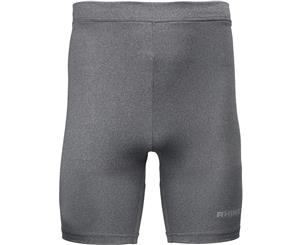 Rhino Boys Lightweight Quick Drying Sporty Baselayer Shorts - Heather Grey