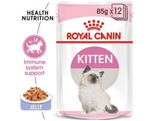 Royal Canin Feline Kitten Instinctive in Jelly Cat Food 12x85g