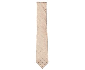 Ryan Seacrest Distinction Mens Capri Tonal Dot Grid Silk Polka Dots Regular Tie