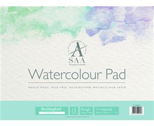 SAA Bockingford Watercolour Pad 300gsm 1/4 imperial (11x15"/28x38cm) Rough