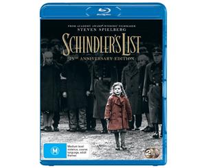 Schindlers List 25th Anniversary Edition Blu-ray Region B