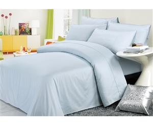 Special Sale 1500TC Egyptian Cotton Double Bed Sheet Set-Blue