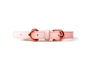 St Argo Designer Dog Collar Pale Pink