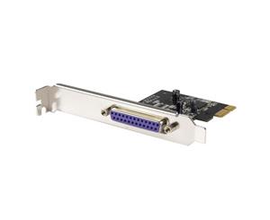 StarTech 1 Port PCI Express Dual Profile Parallel Adapter Card