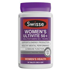 Swisse Women's Ultivite 50+ Multivitamin 90 Tablets