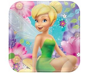 Tinker Bell & Fairies Square Dinner Plates