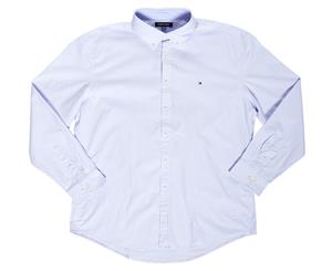 Tommy Hilfiger Men's Button Down Shirt - Light Blue