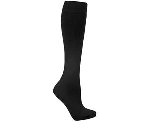 Trespass Adults Unisex Tubular Luxury Wool Blend Ski Tube Socks (Black) - TP968