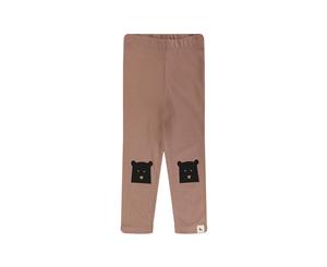 Turtledove Bear Knee Slim Fit Legging