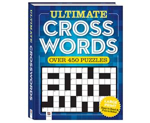 Ultimate Puzzle Book Crosswords Activity Book