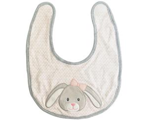 Urban Products Bunny Bib 24cm Pink