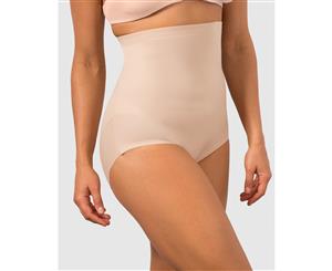 Women's Miraclesuit Shapewear Adjustable Fit Hi Waist Brief - Nude