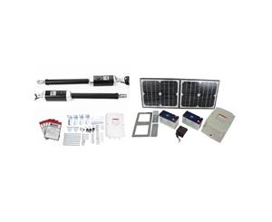 1200KG 20W Solar Double Swing Auto Motor Remote Gate Opener