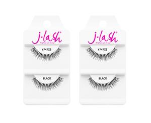 2 Pack Charming False Eyelashes Extension - Design 44