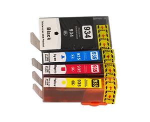 934XL Series Compatible Inkjet Cartridge Set (4 Cartridges)